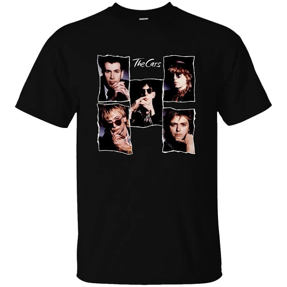 The Cars Band T Shirt Black